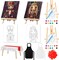 112 Pcs Christmas Nutcracker Pre Drawn Canvas for Painting 11.81"L x 9.06"W